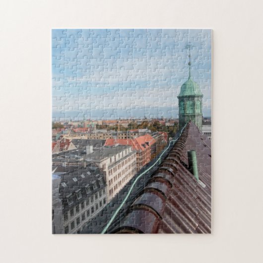 Cityscape Kopenhagen Legpuzzel (Verticaal)