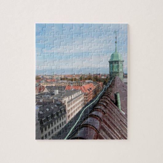 Cityscape Kopenhagen Legpuzzel (Verticaal)