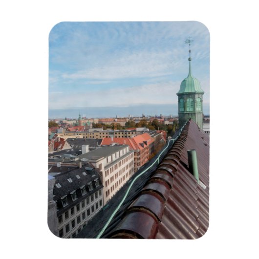 Cityscape Kopenhagen Magneet (Verticaal)