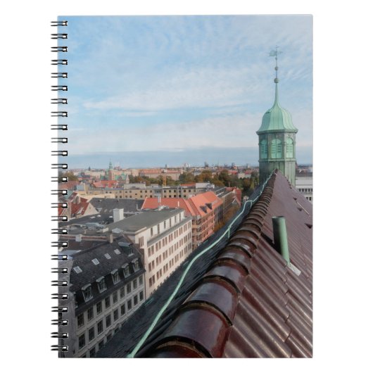 Cityscape Kopenhagen Notitieboek (Voorkant)
