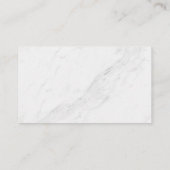 Cityscape Logo | Blauwe marmer Visitekaartje (Achterkant)