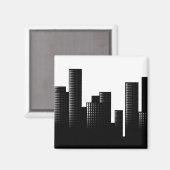 cityscape magneet (Voorkant / Achterkant)