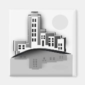 Cityscape Magneet (Voorkant)
