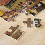 Cityscape met Palazzo Vecchio, Florence, Italië Legpuzzel (Zijkant)