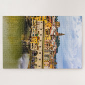 Cityscape met Ponte Vecchio, Florence, Italië Legpuzzel (Horizontaal)