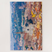 Cityscape met S. Croce Basilica, Florence, Italië Legpuzzel (Verticaal)
