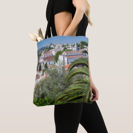 Cityscape of Aveiro, Portugal Tote Bag (Dichtbij)