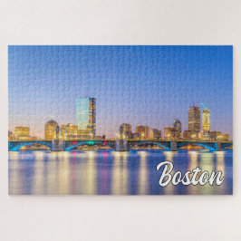 Cityscape of Boston, Massachusetts, Verenigde Stat Legpuzzel