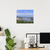 Cityscape of Budapest Poster (Thuiskantoor)
