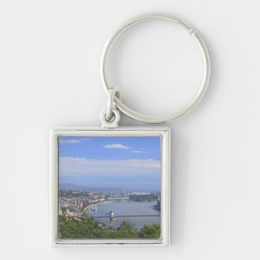 Cityscape of Budapest Sleutelhanger (Voorkant)