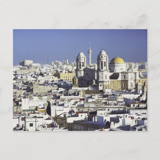 Cityscape of Cadiz, Spanje Briefkaart (Voorkant)