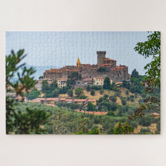 Cityscape of Capalbio, Toscane, Italië Legpuzzel (Horizontaal)