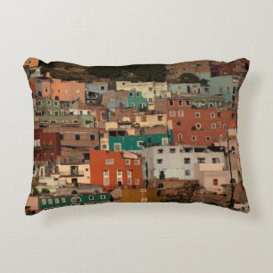 Cityscape of Guanajuato, Mexico Accent Kussen