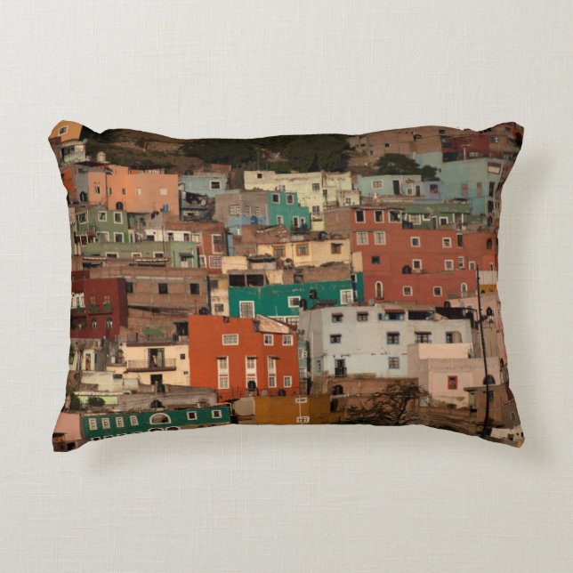 Cityscape of Guanajuato, Mexico Accent Kussen (Voorkant)