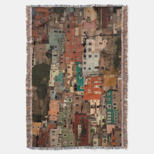 Cityscape of Guanajuato, Mexico Deken (Voorkant Verticaal)