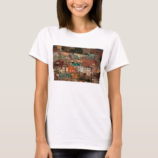 Cityscape of Guanajuato, Mexico T-shirt (Voorkant)