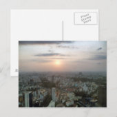 Cityscape of Hoi Chi Mihn (Saigon) uit Sky Tower Briefkaart (Voorkant / Achterkant)