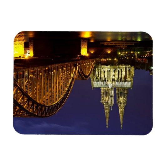 Cityscape of Keulen Flexi Magnet Magneet (Horizontaal)