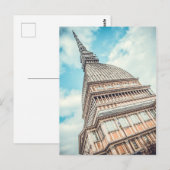 Cityscape of Mole Antonelliana, Turijn, Italië Briefkaart (Voorkant / Achterkant)