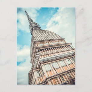 Cityscape of Mole Antonelliana, Turijn, Italië Briefkaart