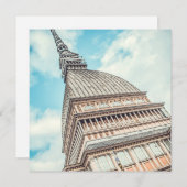 Cityscape of Mole Antonelliana, Turijn, Italië Kaart (Voorkant / Achterkant)