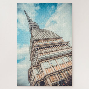 Cityscape of Mole Antonelliana, Turijn, Italië Legpuzzel