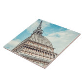 Cityscape of Mole Antonelliana, Turijn, Italië Tegeltje (Zijkant)