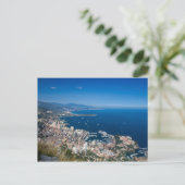 Cityscape of Monaco briefkaart (Staand voorkant)