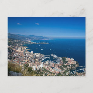 Cityscape of Monaco briefkaart