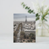 Cityscape of Paris Frankrijk Briefkaart (Staand voorkant)