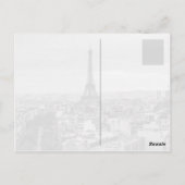 Cityscape of Paris Frankrijk Briefkaart (Achterkant)