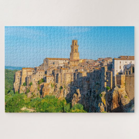 Cityscape of Pitigliano, Toscane, Italië Legpuzzel (Horizontaal)