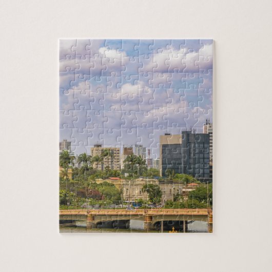Cityscape of Recife, Pernambuco Brazilië Legpuzzel (Verticaal)