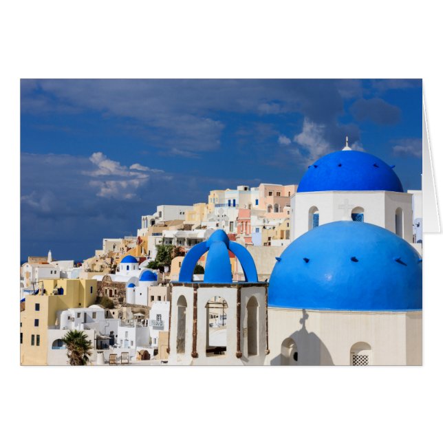 Cityscape of Santorini, Griekenland (Voorkant Horizontaal)