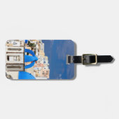 Cityscape of Santorini, Griekenland Bagagelabel (Voorkant horizontaal)