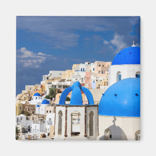 Cityscape of Santorini, Griekenland Magneet
