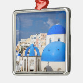 Cityscape of Santorini, Griekenland Metalen Ornament (Links)