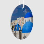 Cityscape of Santorini, Griekenland Ornament (voorkant)