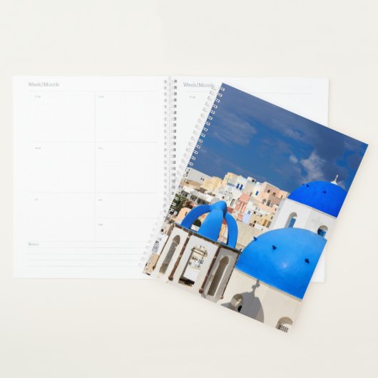 Cityscape of Santorini, Griekenland Planner (Display)