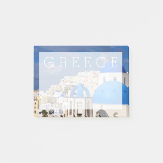 Cityscape of Santorini, Griekenland Post-it® Notes (Voorkant)