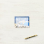 Cityscape of Santorini, Griekenland Post-it® Notes (Op bureau)