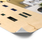 Cityscape of Santorini, Griekenland Poster (Hoek)