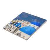 Cityscape of Santorini, Griekenland Tegeltje (Zijkant)