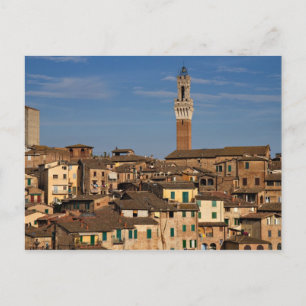 Cityscape of Siena Briefkaart