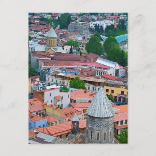 Cityscape of Tbilisi Briefkaart (Voorkant)