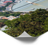 Cityscape of the Donau in Budapest - Hongarije Poster (Hoek)