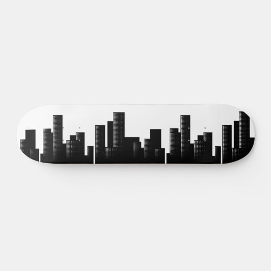 cityscape persoonlijk skateboard (Horizontaal)