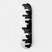 cityscape persoonlijk skateboard (Voorkant)