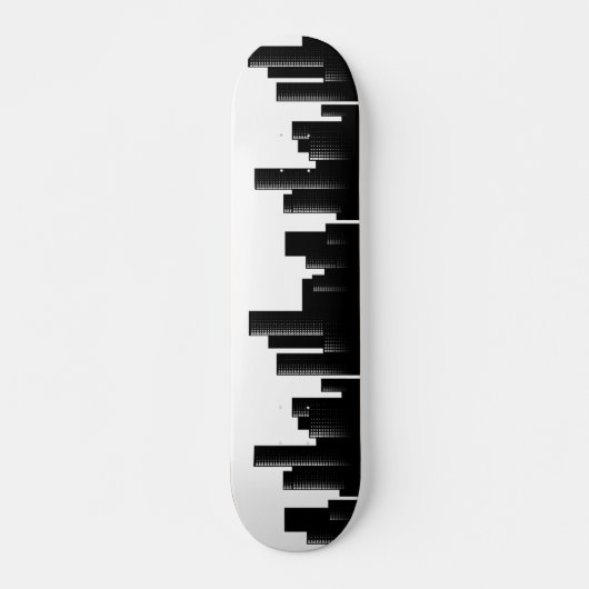 cityscape persoonlijk skateboard (Voorkant)