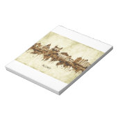 Cityscape Rome Italië Notitieblok (Linkerzijde)